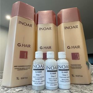 Inoar Brazilian Keratina GHAIR Treatment Set (2 oz of each)
